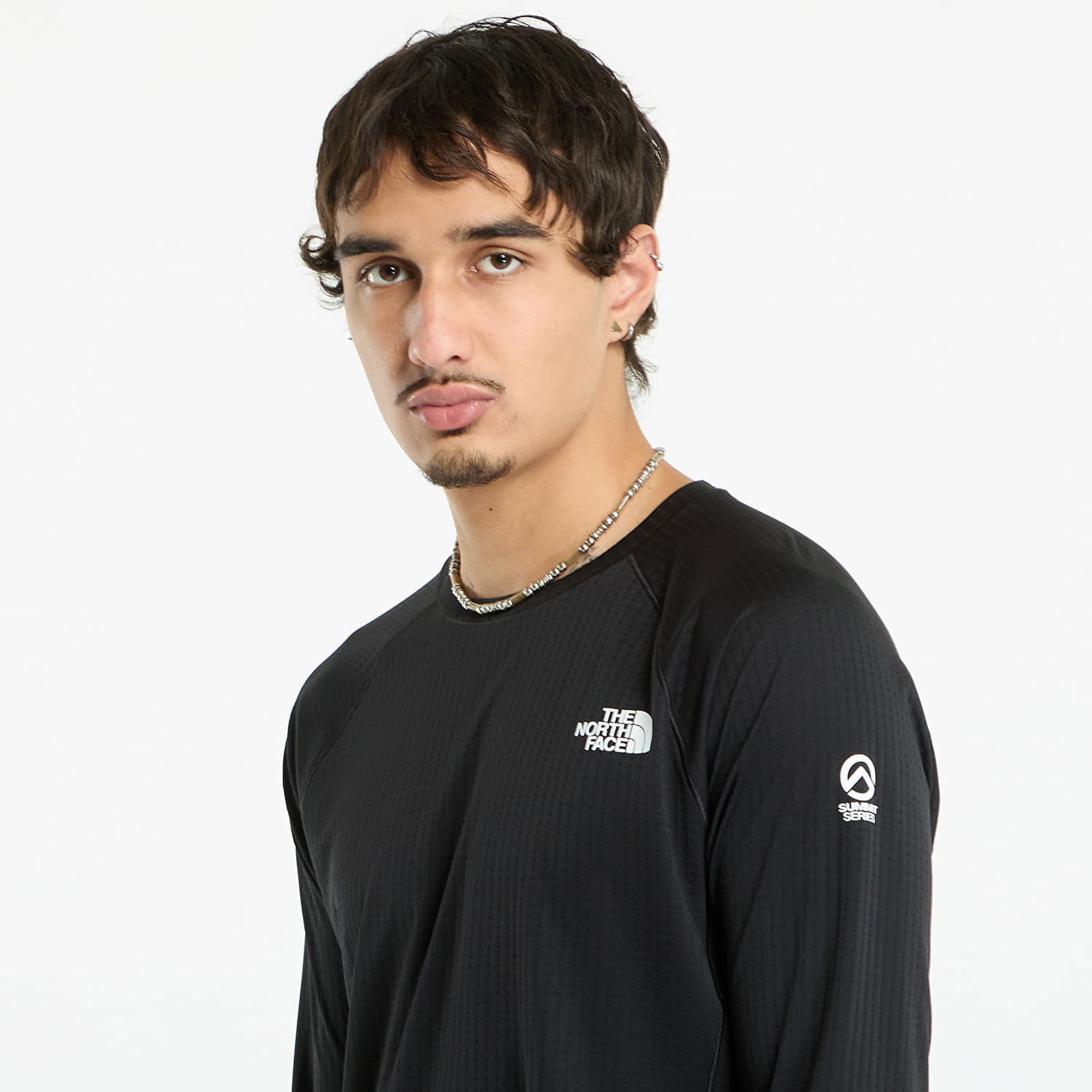 Mikina The North Face Summit Pro 120 Crew Sweatshirt Čierna | NF0A87ZTJK31, 1