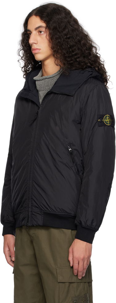 Bomber bunda Stone Island Crinkle Reps R-NY Bomber Jacket Čierna | 811540823, 3