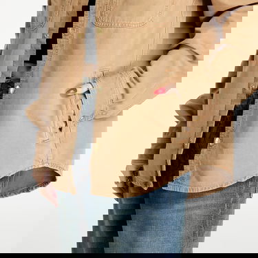 Bunda Carhartt WIP Conro Workwear Long Sleeve Shirt Jacket Béžová | I033767.2FS4J, 5