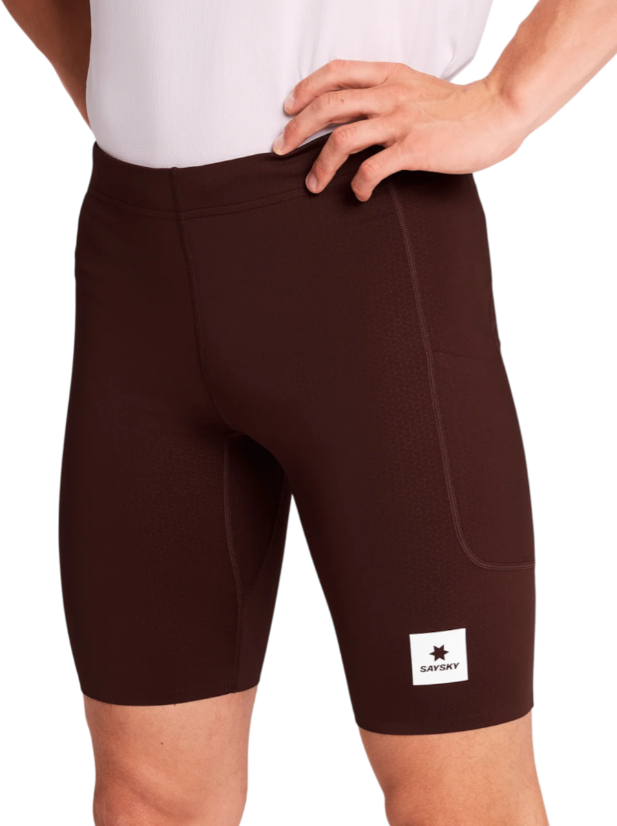 Ponožky Saysky Saysky Combat+ 9" Short Tights Hnedá | omrst31c508-omrst31c508, 0