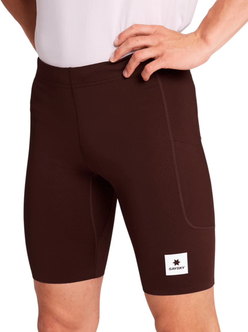 Ponožky Saysky Saysky Combat+ 9" Short Tights Hnedá | omrst31c508-omrst31c508