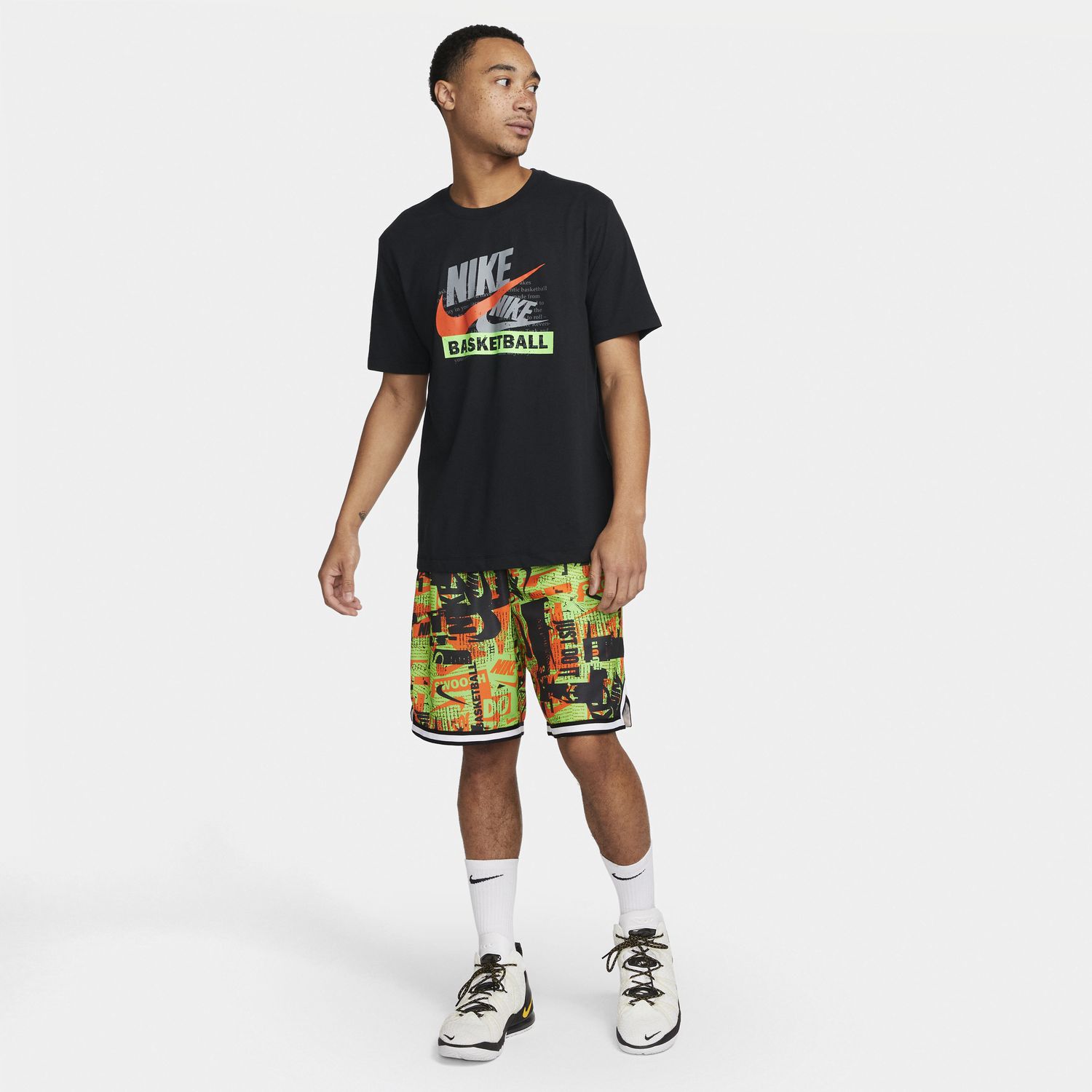 Tričko Nike Dri-FIT Basketball Tee Čierna | DZ2681-010, 1