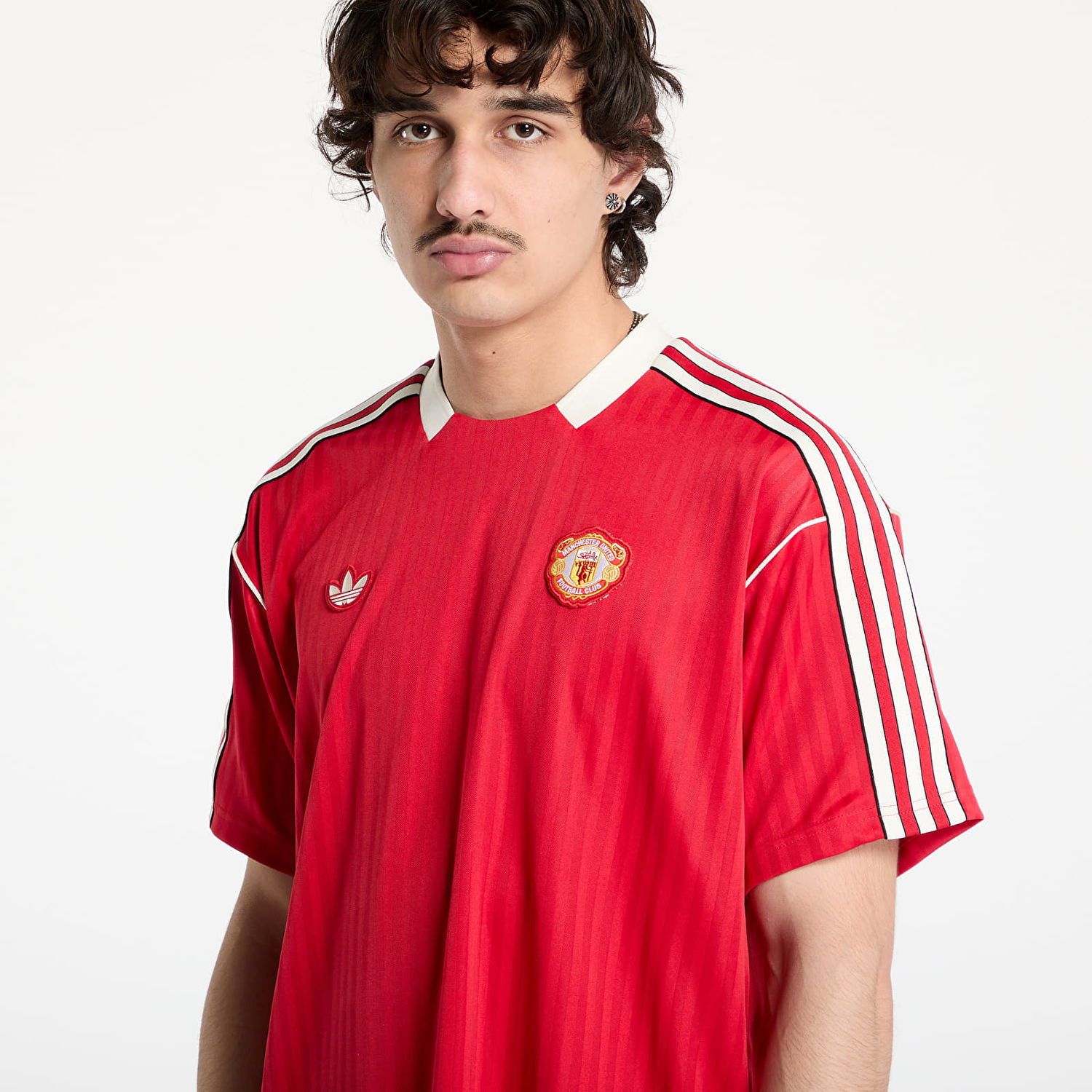 Dres adidas Performance Manchester United Terrace Icons Jersey Červená | JF0386, 1
