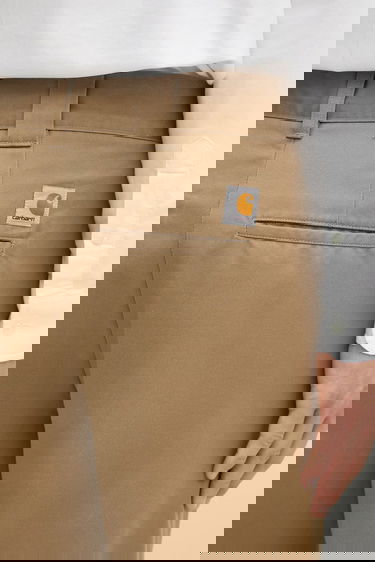 Nohavice Carhartt WIP Craft Relaxed Fit Straight Leg Pants Béžová | I035652.8Y02, 3