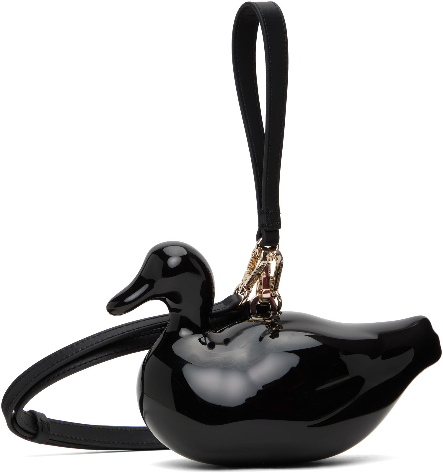 Kabelka Simone Rocha Simone Rocha Duck Clutch Čierna | BAG181 0773, 1