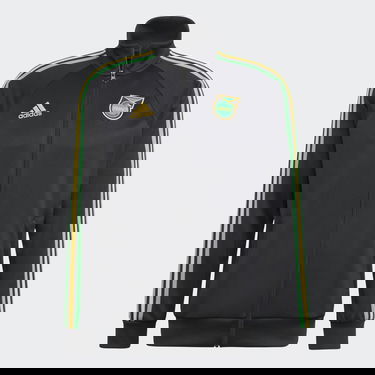 Bunda adidas Originals Jamaica DNA Track Jacket Čierna | IB5191, 3