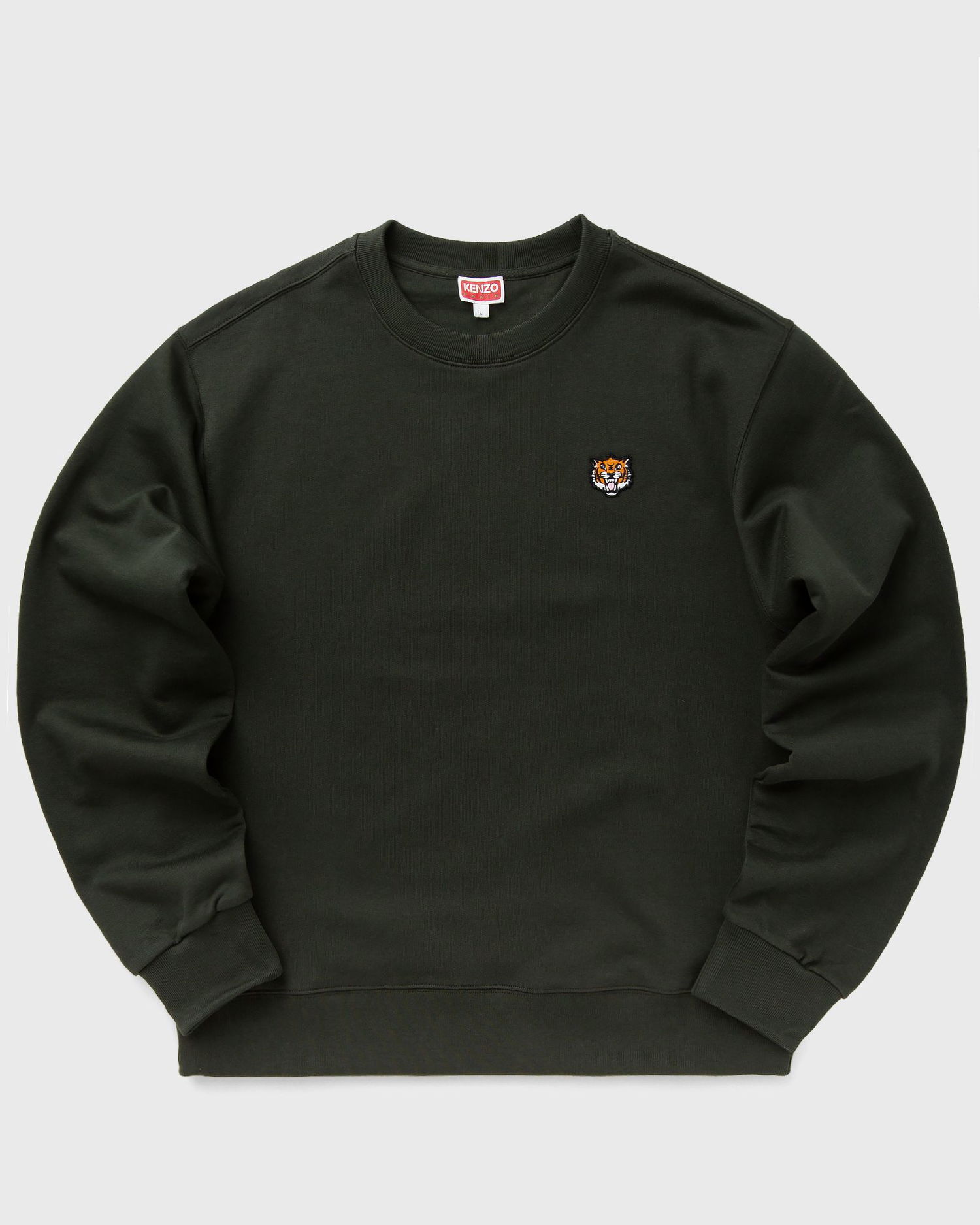 Mikina KENZO Kenzo Happy Tiger Embroidered Sweatshirt Zelené | FF55SW2624MF.51, 0