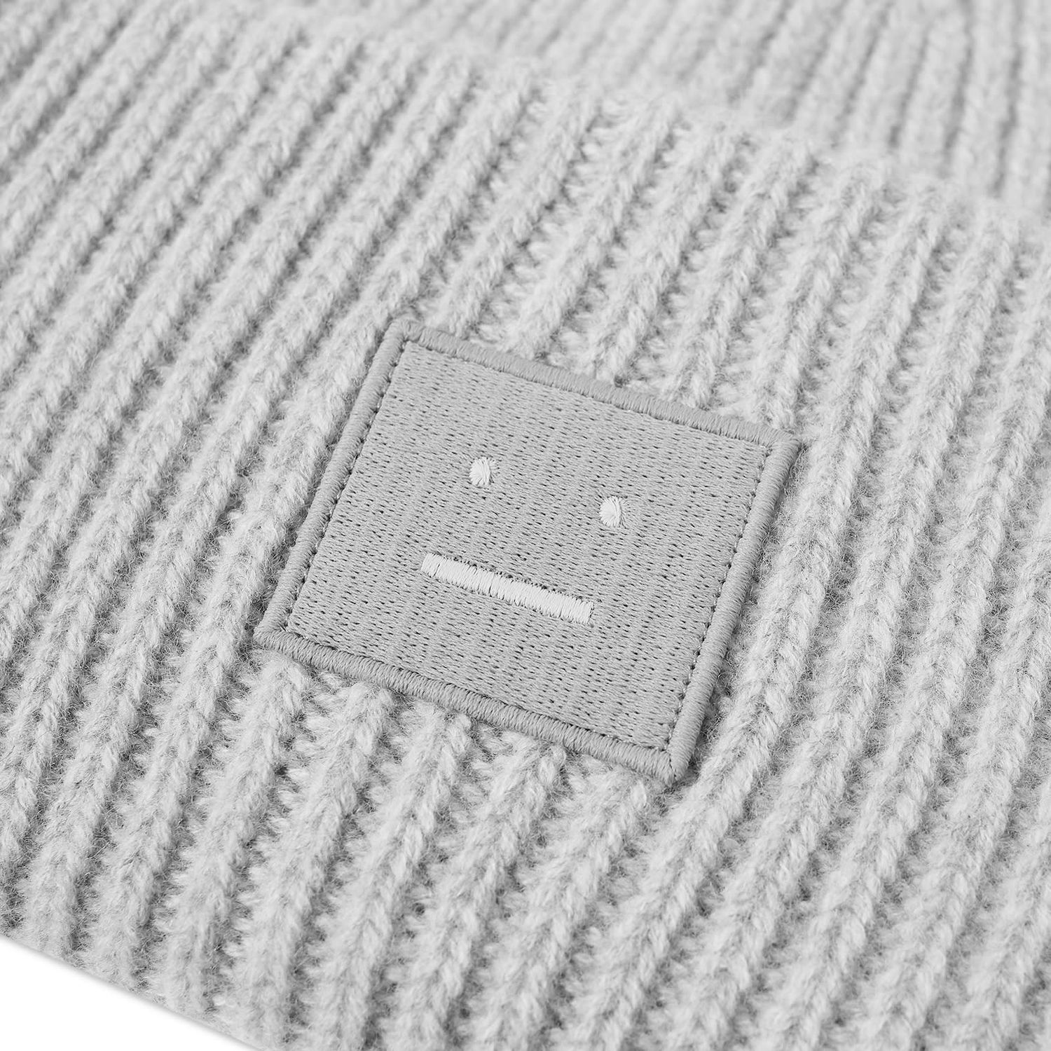 Kulicha Acne Studios Pana Face Beanie "Light Grey Melange" Šedá | C40135-X92, 1