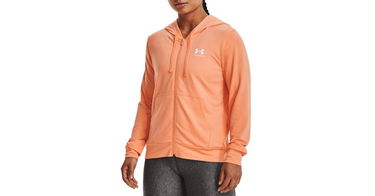 Mikina Under Armour Rival Terry Full-Zip Hoodie Oranžová | 1369853-868, 1