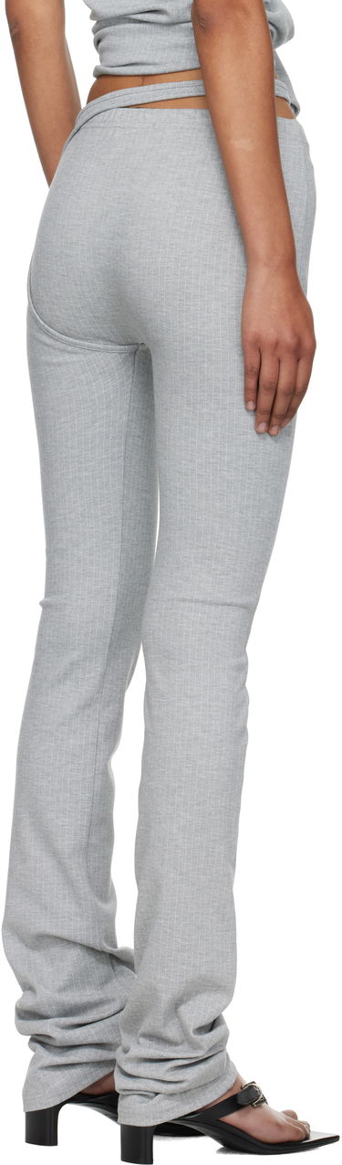 Legíny Ottolinger Ottolinger Ada Pinstriped Leggings Šedá | 102-800603-04, 2