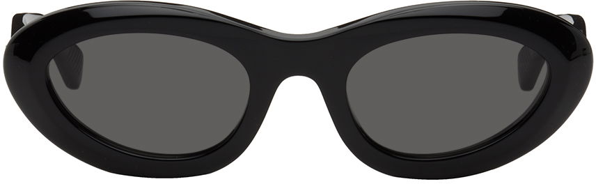 Slnečné okuliare Bottega Veneta Bottega Veneta Oval Sunglasses Čierna | BV1191S-001, 0