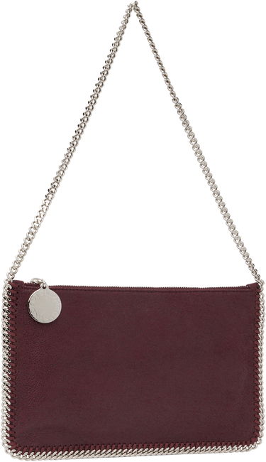 Kabelka Stella McCartney Stella McCartney Falabella Chain Pochette Shoulder Bag Vínová | 7P0076WP0086, 1