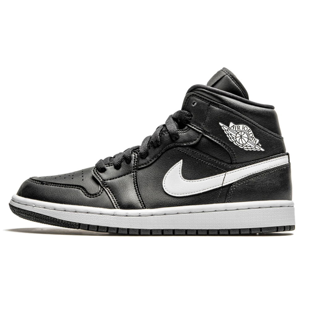 Tenisky a topánky Jordan Air Jordan 1 Mid "Black White" W Čierna | BQ6472-011, 0