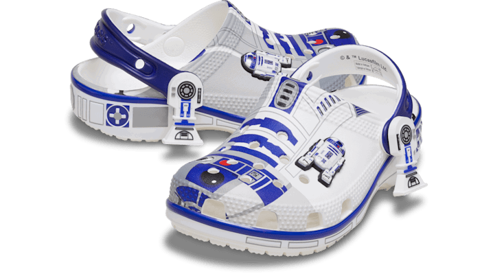 Tenisky a topánky Crocs STAR WARS™ R2-D2 Classic Clogs Biela | 211735-90H, 1