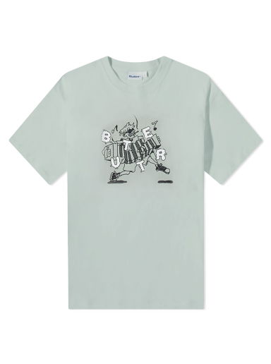 Tričko Butter Goods Accordion Tee Šedá | BGQ1230102