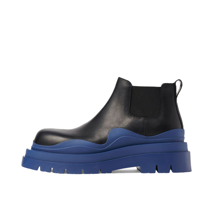 Tenisky a topánky Bottega Veneta Leather Chelsea Boots with Chunky Sole Čierna | 630281VBS501759