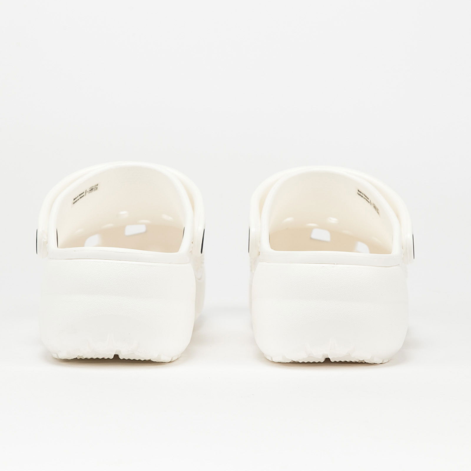 Classic Platform Clog "White" W