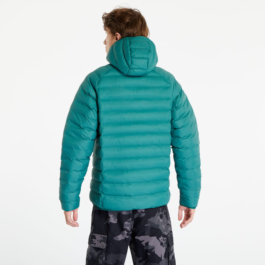 Prešívaná bunda adidas Originals Pad Hooded Zelené | IL2569, 1