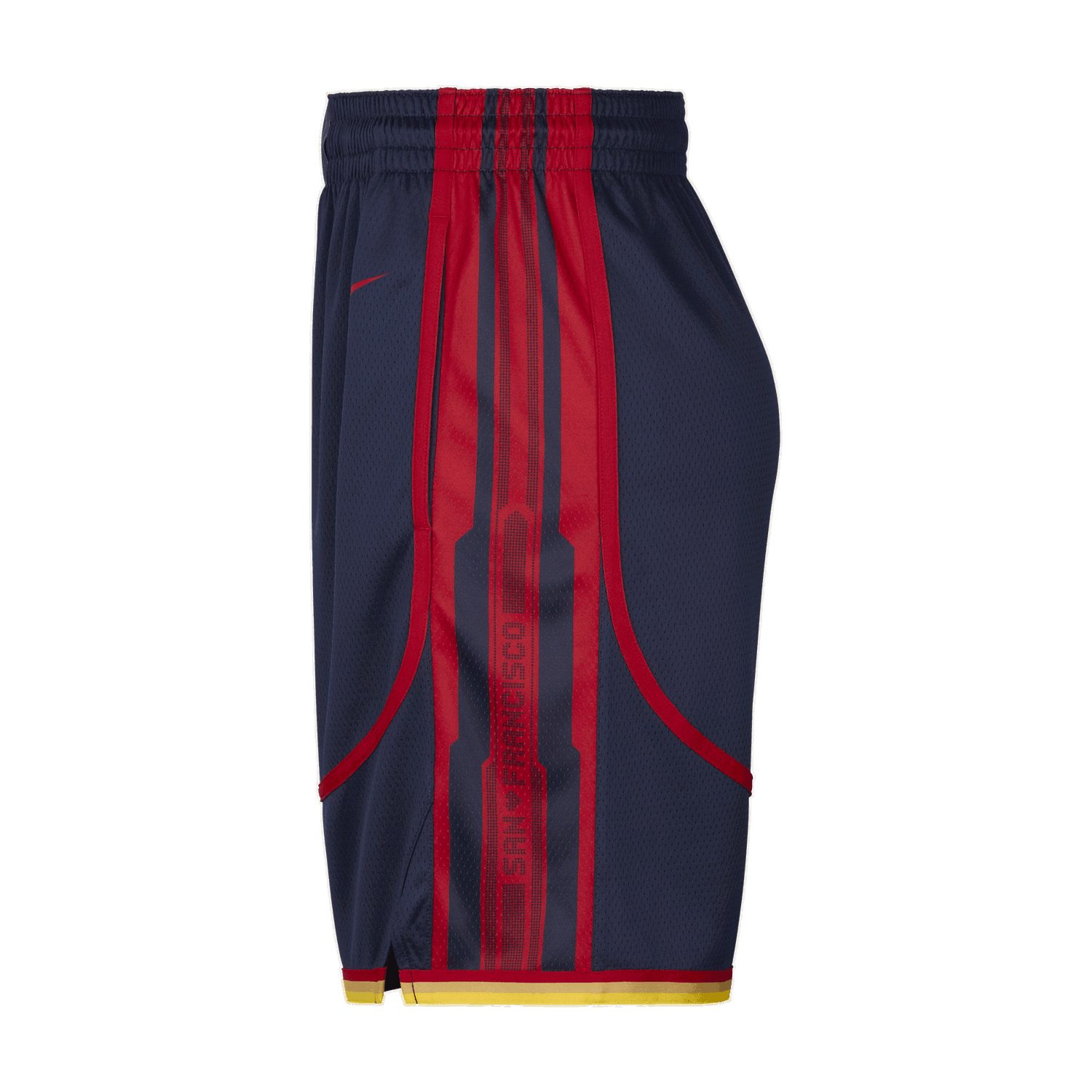 Šortky Nike Dri-FIT NBA Swingman Golden State Warriors City Edition 2024/25 Modrá | FQ4406-419, 1
