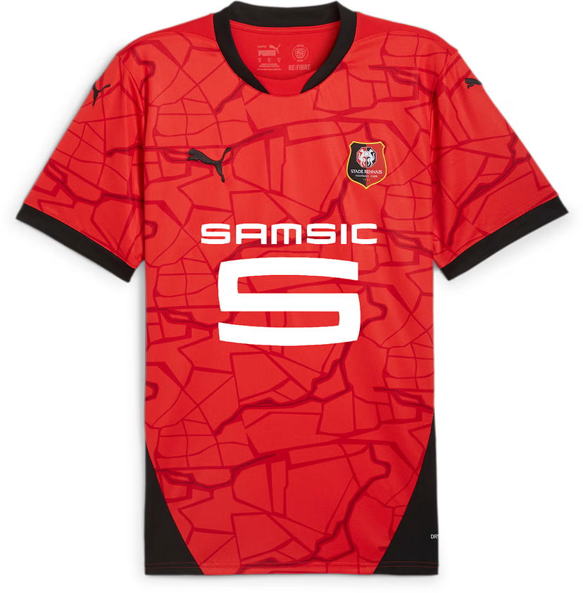 Dres Puma SRFC Home Jersey Replica 2024/25 Červená | 775238-01