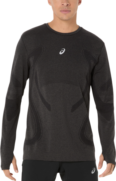 Tričko Asics ASICS Road Seamless Long Sleeve Top Šedá | 2011d356-001, 0