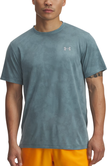 Tričko Under Armour Launch Camo Short Sleeve Performance T-Shirt Tyrkysová | 6006098-323, 0