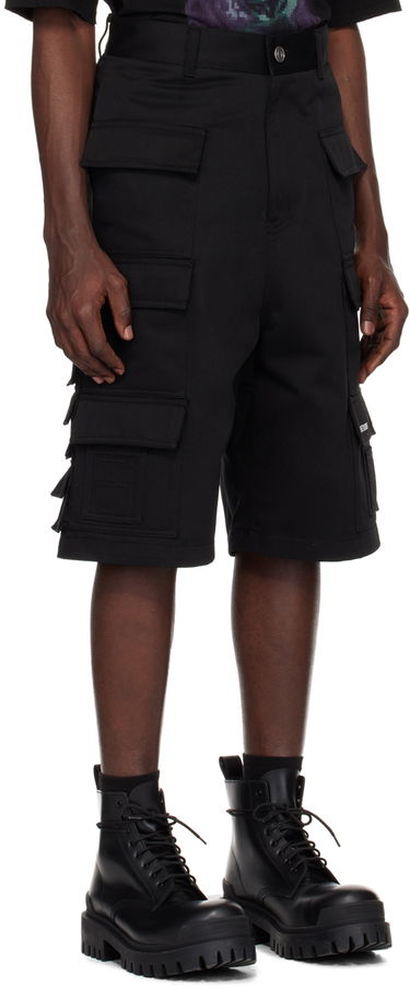 Šortky We11done We11done Flap Pocket Shorts Čierna | WD-PT1-24-218-M-BK, 1