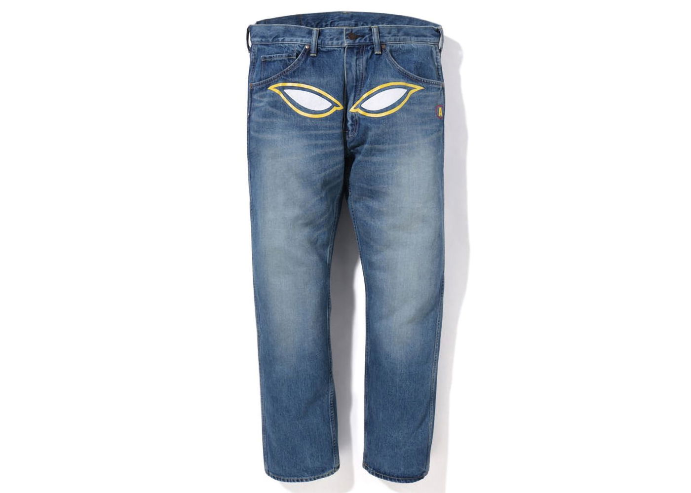 Džínsy BAPE Shadow Loose Fit Denim Jeans Navy | 1J30-150-005, 0