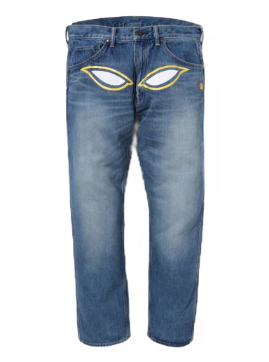 Džínsy BAPE Shadow Loose Fit Denim Jeans Navy | 1J30-150-005