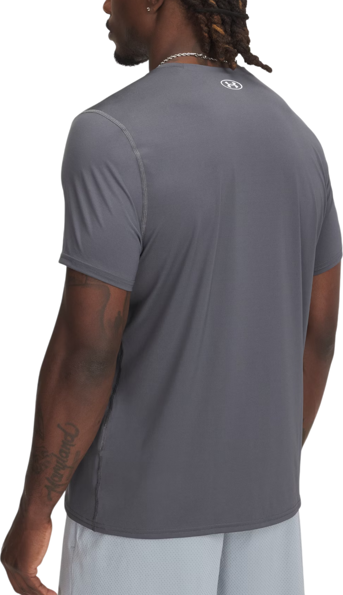 Tričko Under Armour Under Armour HeatGear Fitted T-Shirt Šedá | 6000939-025, 1