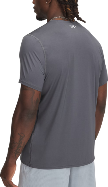 Tričko Under Armour Under Armour HeatGear Fitted T-Shirt Šedá | 6000939-025, 1