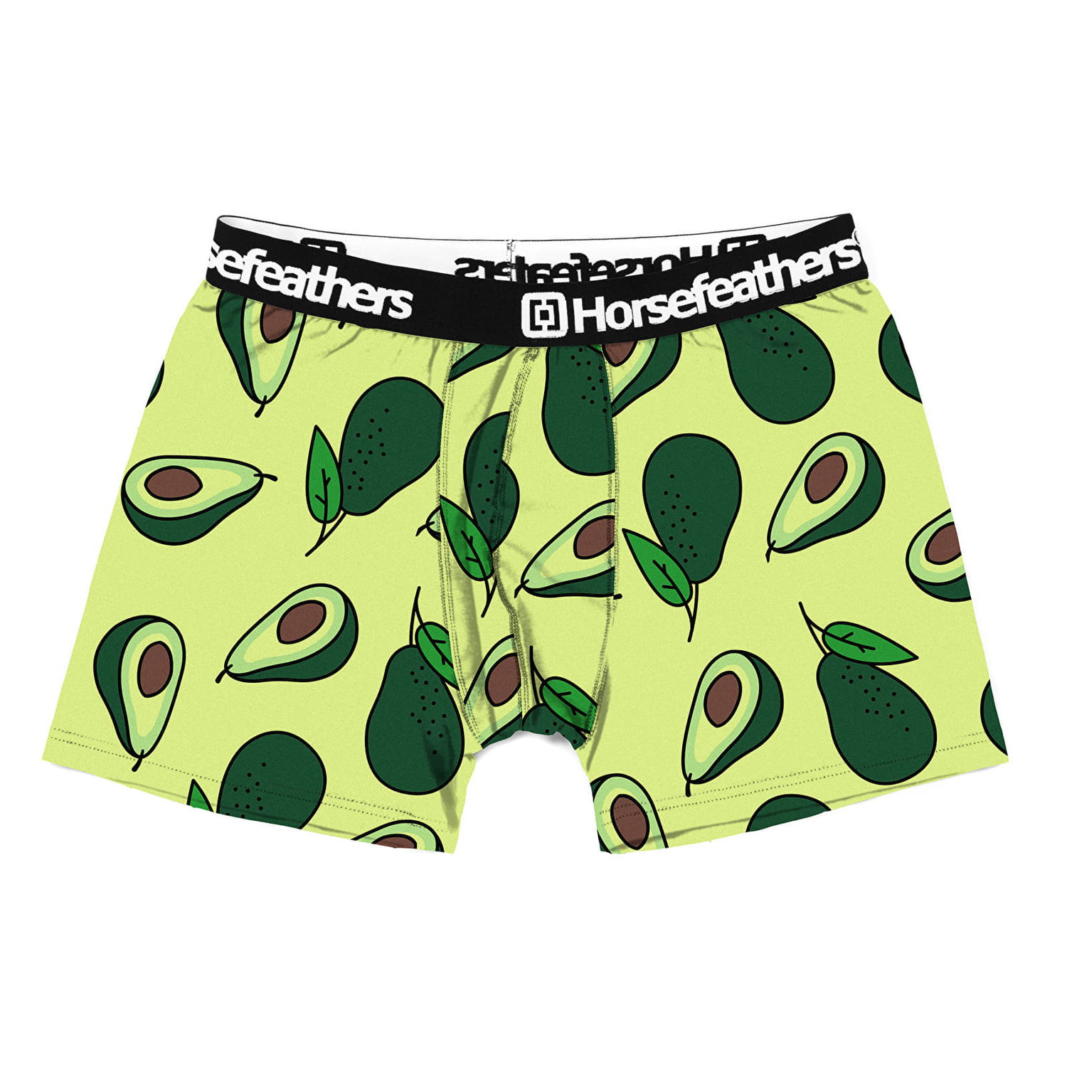Boxerky Horsefeathers Boxers Sidney Boxer Shorts Avocado Zelené | AM164K, 0