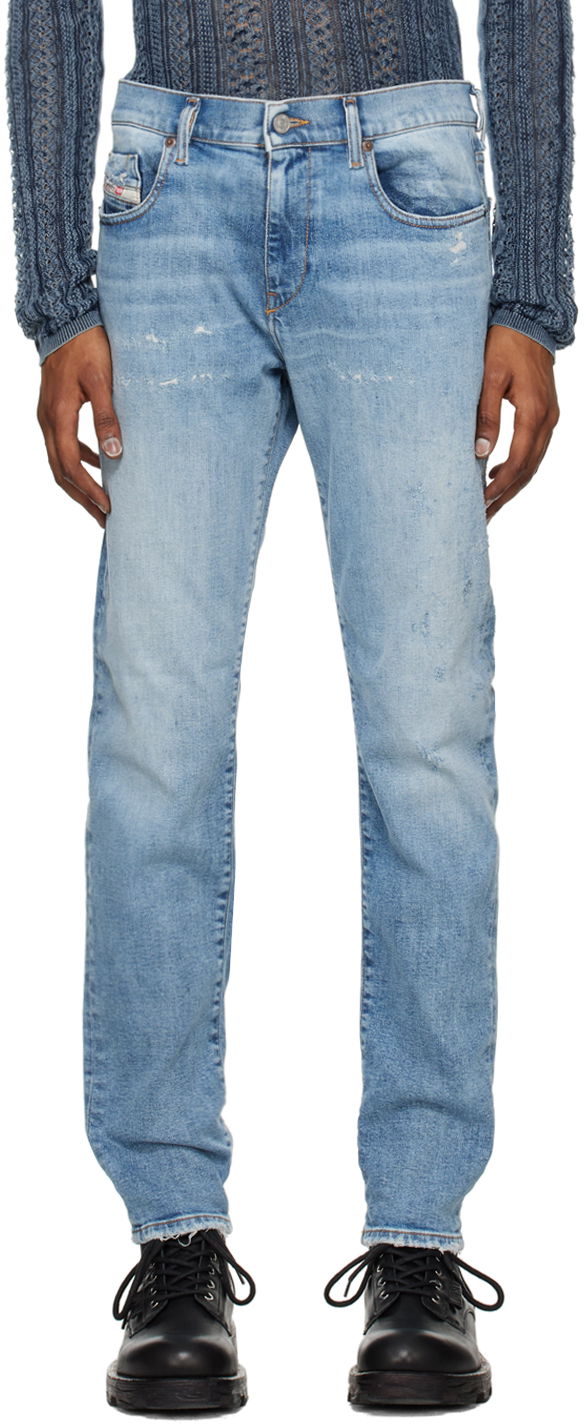 Džínsy Diesel D-Strukt Slim Jeans Modrá | A0355809E73, 0