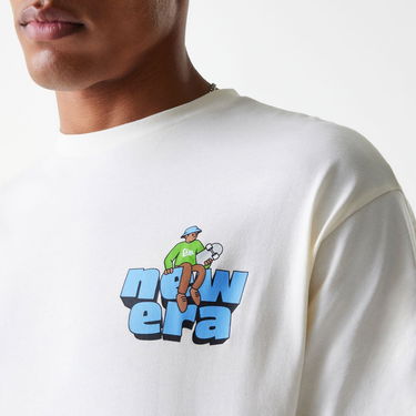 Tričko New Era New Era Store Graphic T-Shirt Biela | 60684400, 4