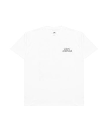 Tričko OBEY Obey Studios Palette T-Shirt Biela | 165264052-WHT, 0