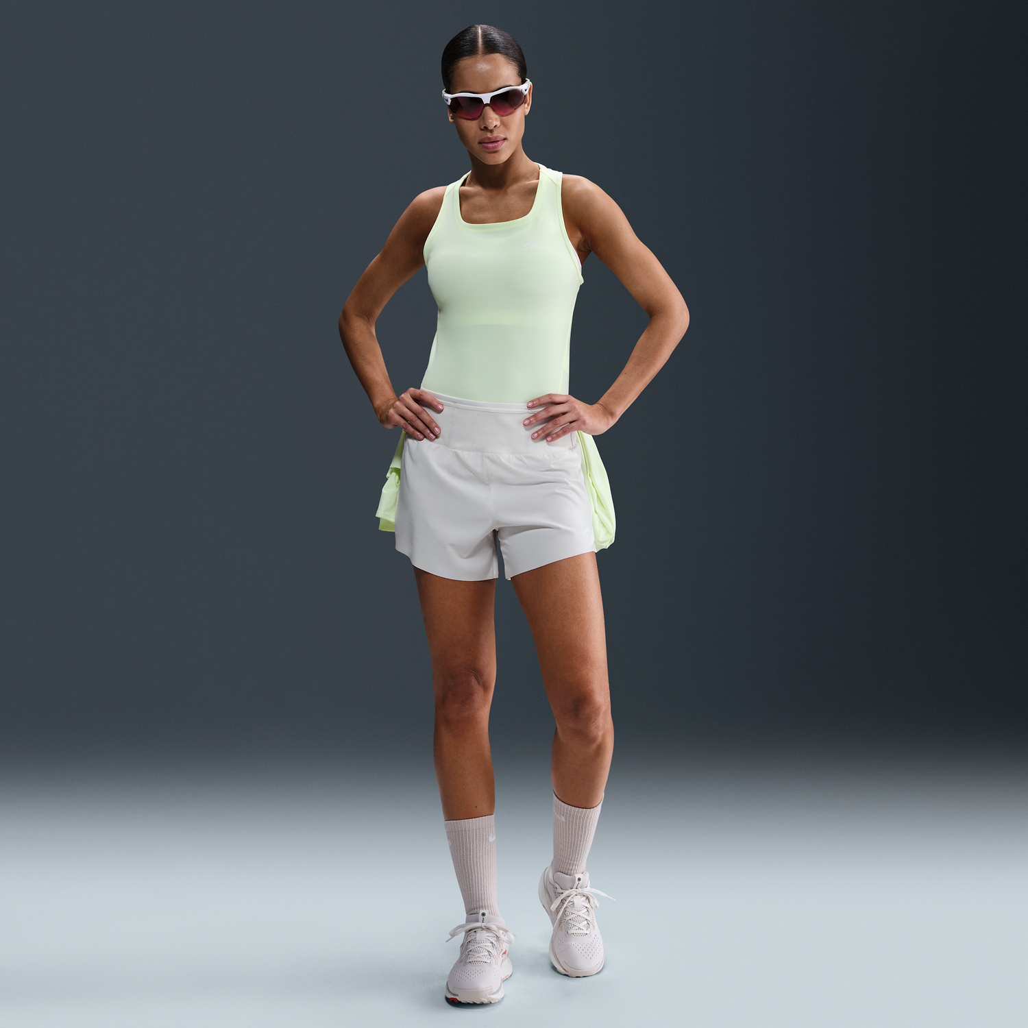 Body Nike Trail Dri-FIT Running Shorts with Liner Žltá | HM0280-030, 1