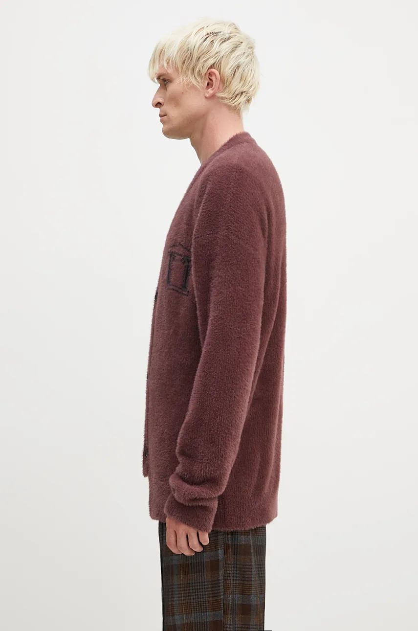 Oversized Chenille Knit Cardigan