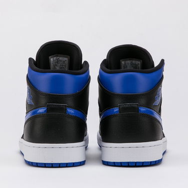 Tenisky a topánky Jordan Air Jordan 1 Mid "Black Hyper Royal" Modrá | 554724-068, 3