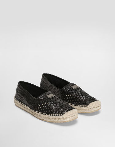 Doplnky Dolce & Gabbana Dolce & Gabbana Calfskin Espadrilles Čierna | A50665A9T5680999, 1