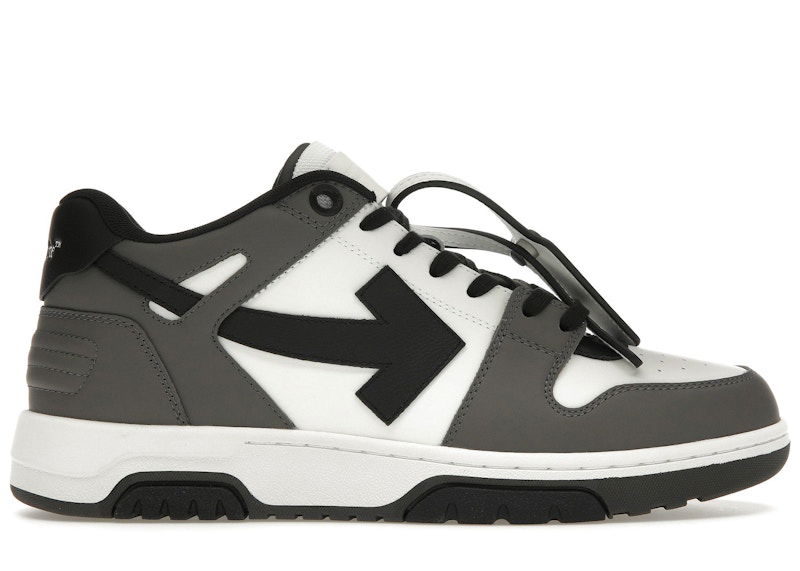 Tenisky a topánky Off-White Out Of Office OOO Low Tops Dark Gray Black Šedá | OMIA189S24LEA0060710, 0