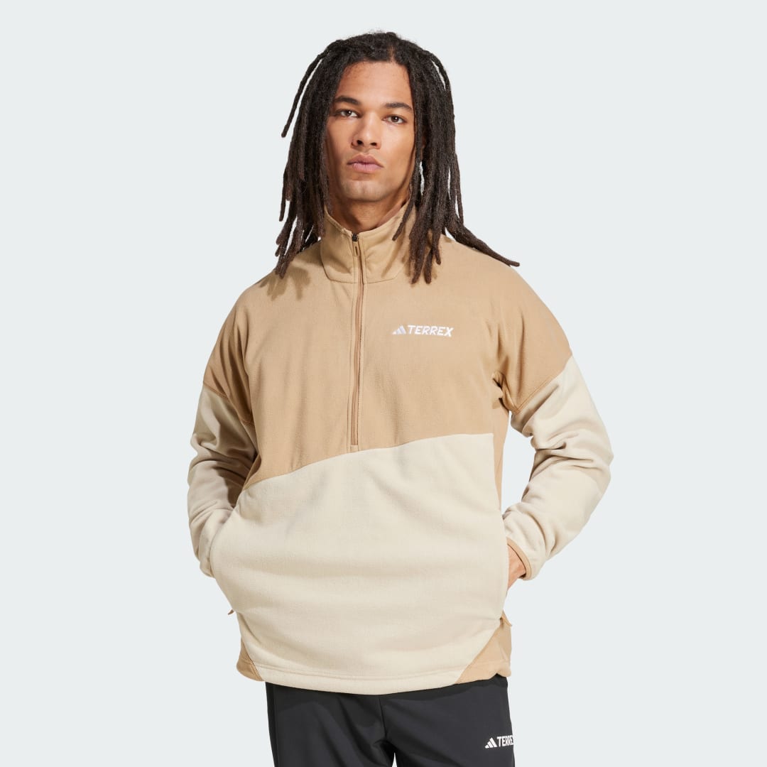 Sveter adidas Performance Terrex Multi Climawarm Fleece Jacket Béžová | JC9608, 0