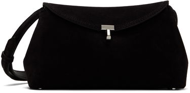 Kabelka TOTEME TOTEME T-Lock Suede Clutch Čierna | 234-WAL944-LE0004, 0