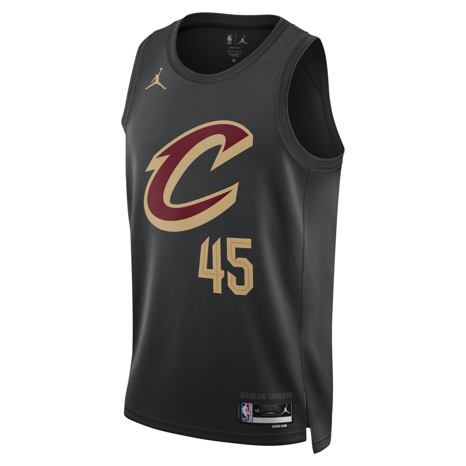 Dres Jordan Dri-FIT NBA Cleveland Cavaliers Statement Edition Swingman Jersey Čierna | DO9522-016, 0