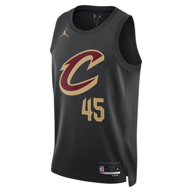 Dres Jordan Dri-FIT NBA Cleveland Cavaliers Statement Edition Swingman Jersey Čierna | DO9522-016, 0