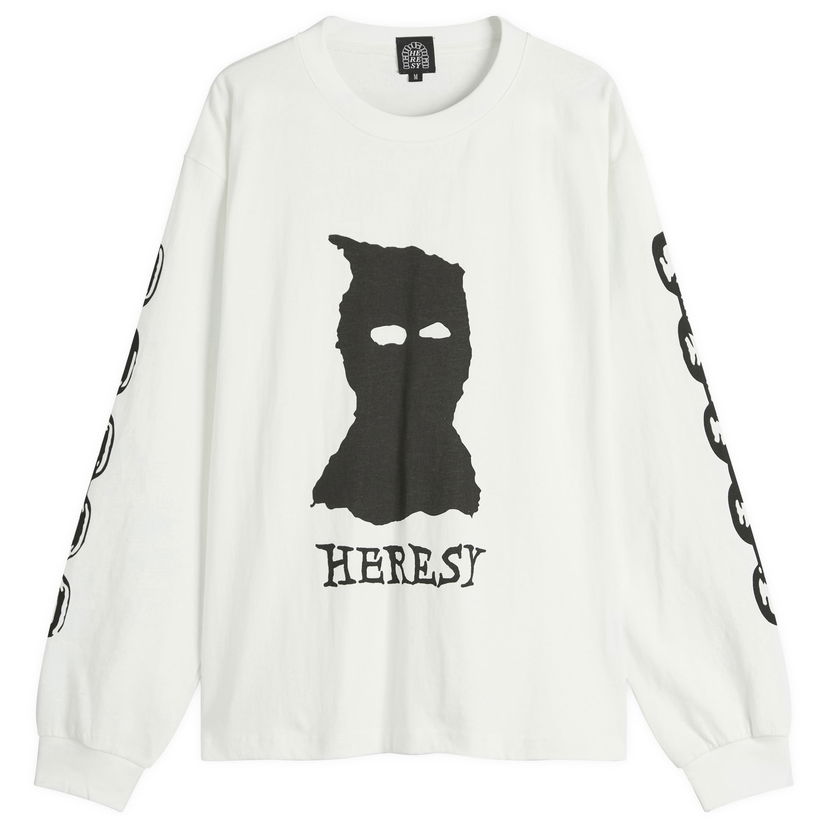 Tričko Heresy Cultist Long Sleeve T-Shirt Biela | HAW25-T09E