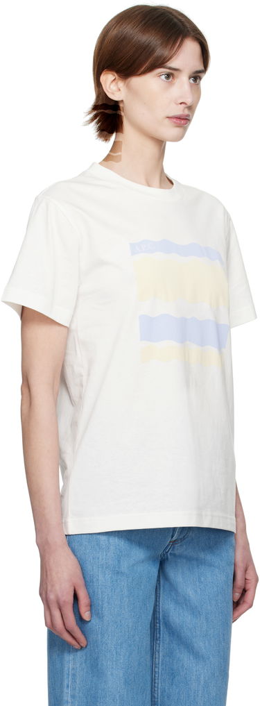 Tričko A.P.C. A.P.C. Malone Graphic T-Shirt Biela | COGCK-M26506, 1