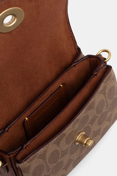 Taška cez rameno Coach Cassie Shoulder Bag Hnedá | CW566, 4
