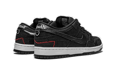 Tenisky a topánky Nike SB Wasted Youth x Dunk Low SB "Black Denim" Čierna | DD8386-001, 4