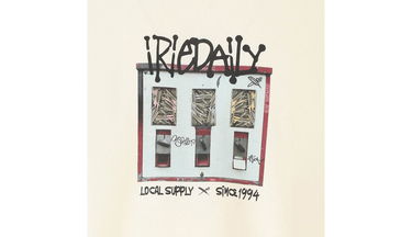 Tričko Irie Daily Candy Machine T-Shirt Béžová | 115D56A-514, 3