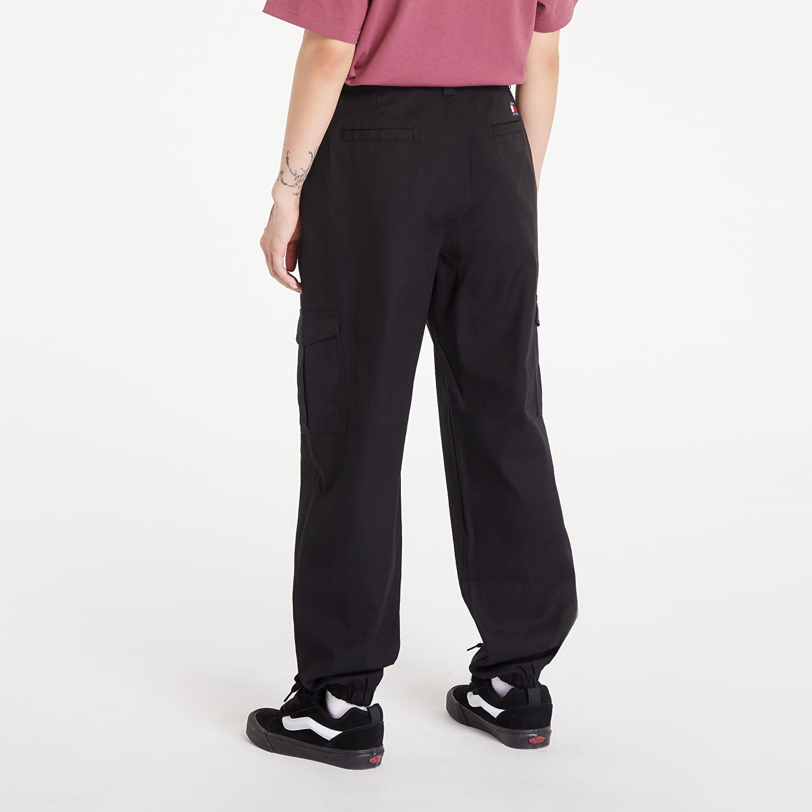 Stretch Cargo Pants Black